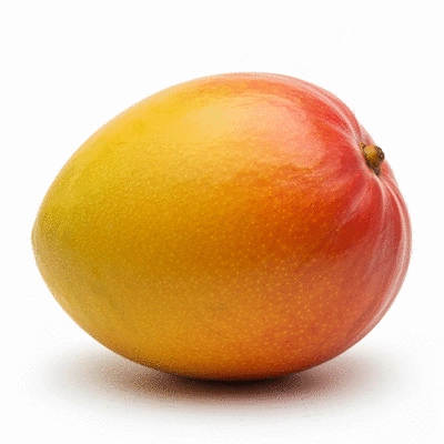Fresh African Mango fruit on a clean background