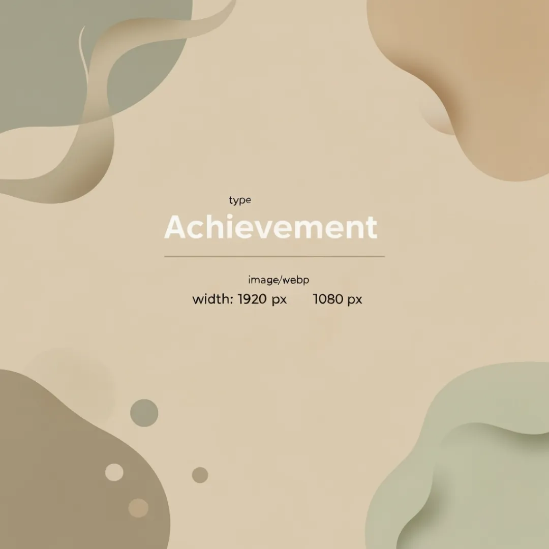 Abstract pattern background representing achievements